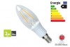 Lâmpada LED 2W - B35 - 3000K
