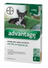 Advantage Cão 40 (até 4 Kgs) Verde - 4 Pip.