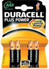 Duracell AAA 1.5V - 4 Unidades